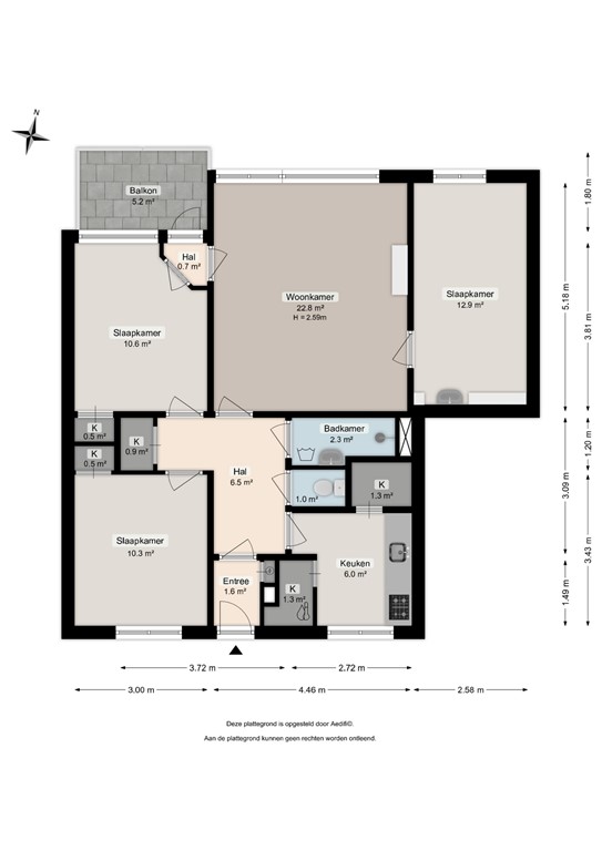 mediumsize floorplan